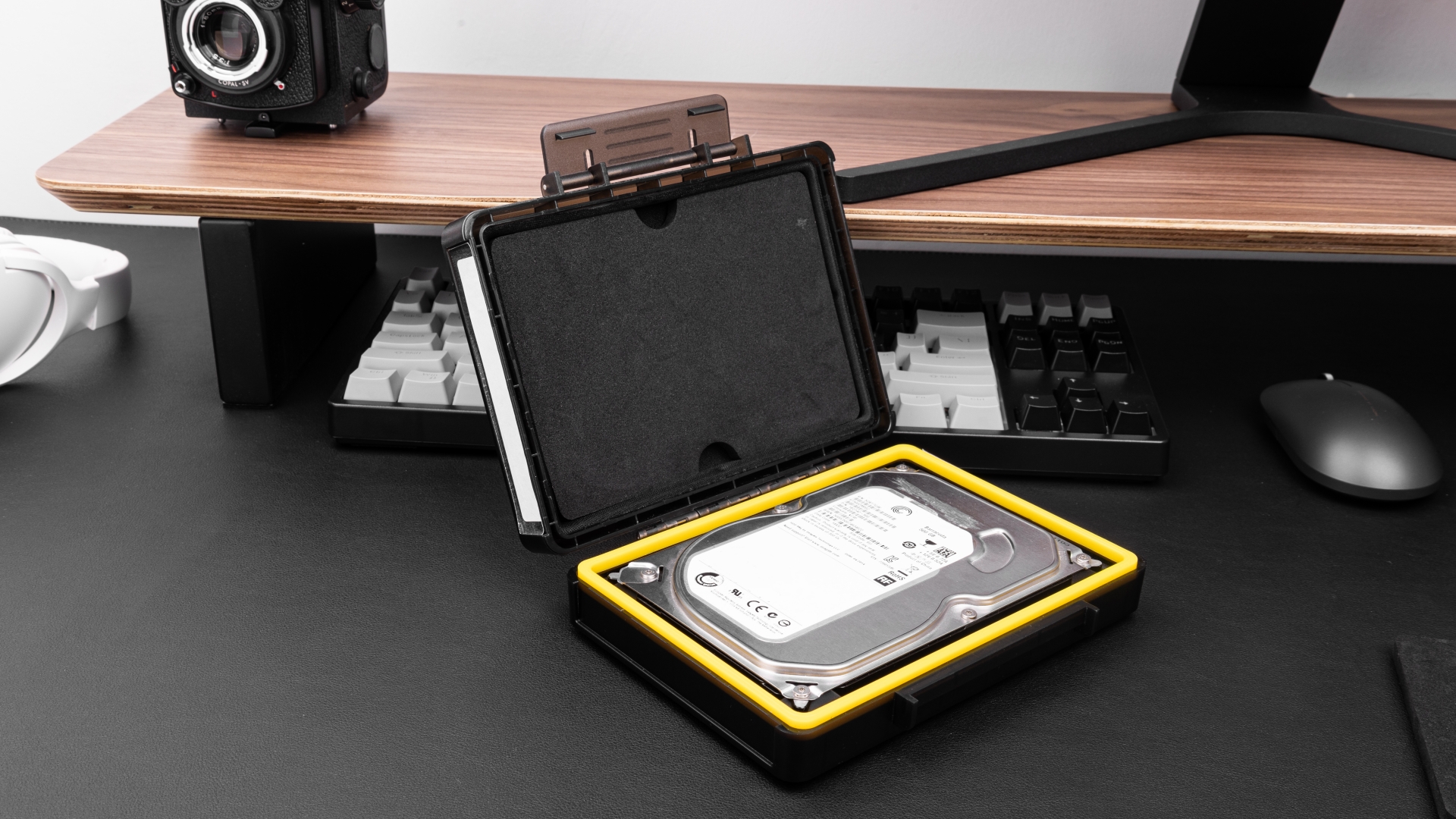 Amazon.co.jp: KIWIFOTOS 3.5インチ ハードディスク 適用 HDD収納