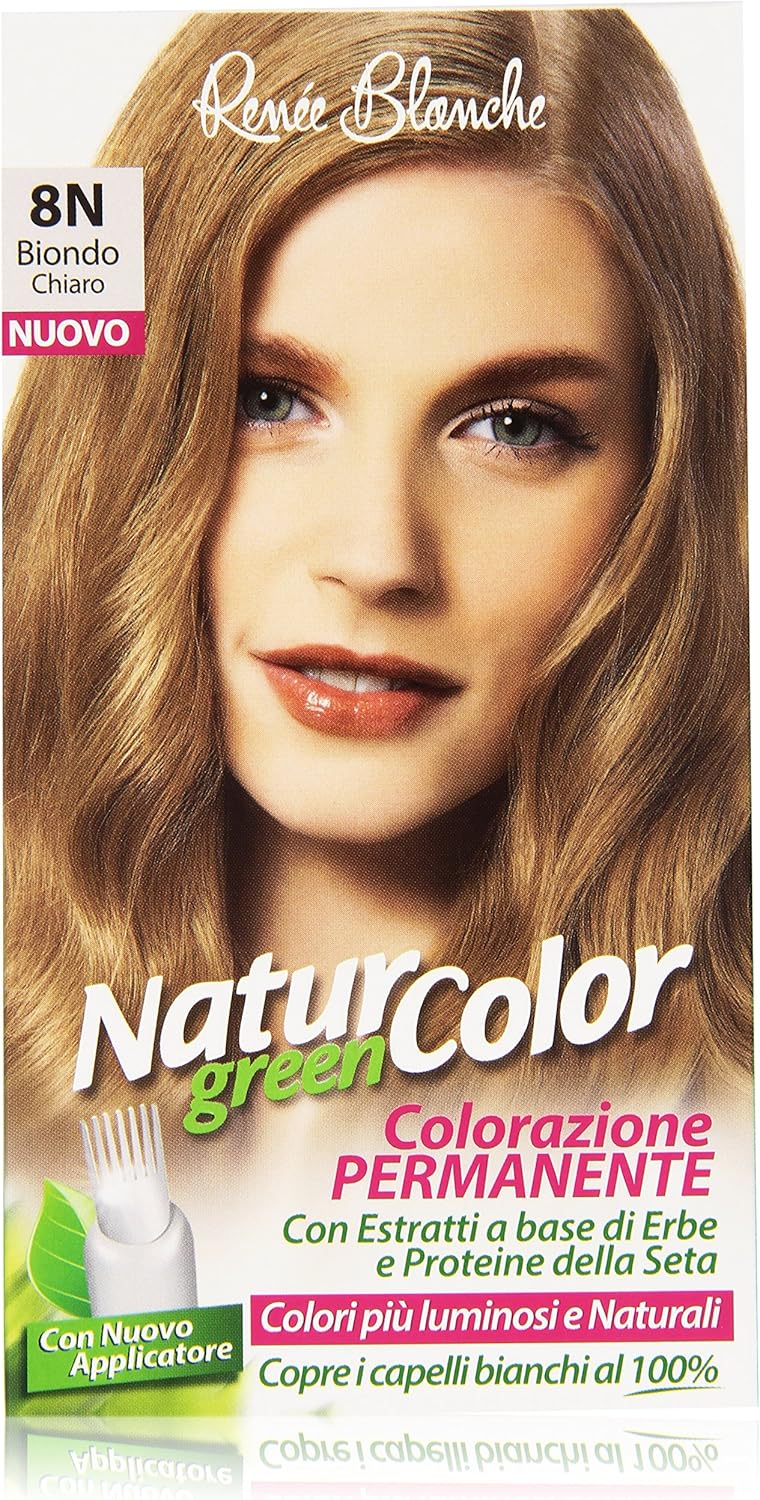 Renée Blanche Natur Color, Colorazione Permanente, 8N Biondo Chiaro