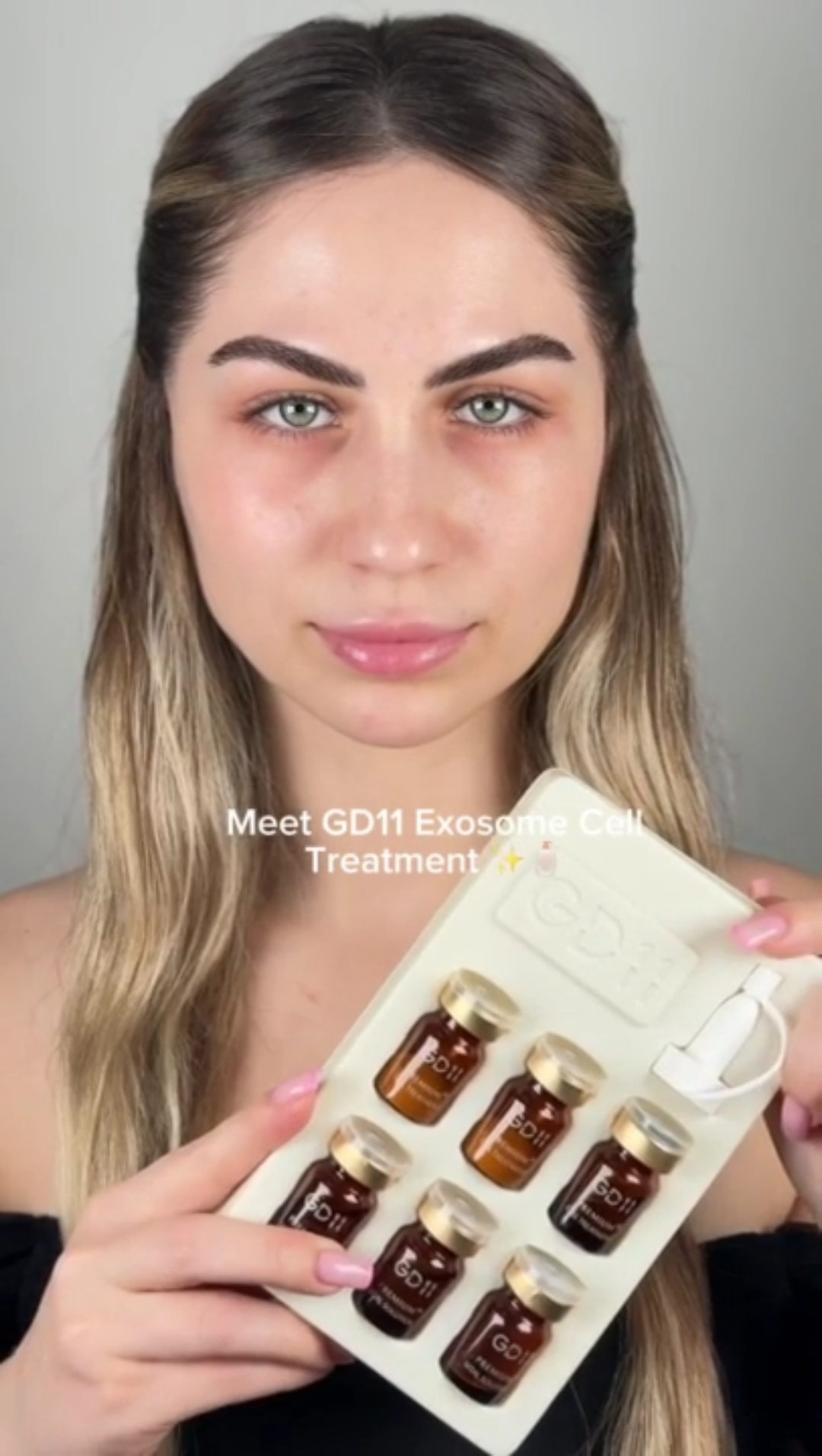 Amazon.com: GD11 Exosome Ampoule Set, Freeze-Dried Powder 0.07 fl