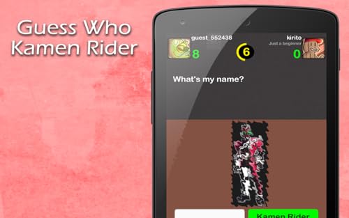 Guess Who Kamen Rider
