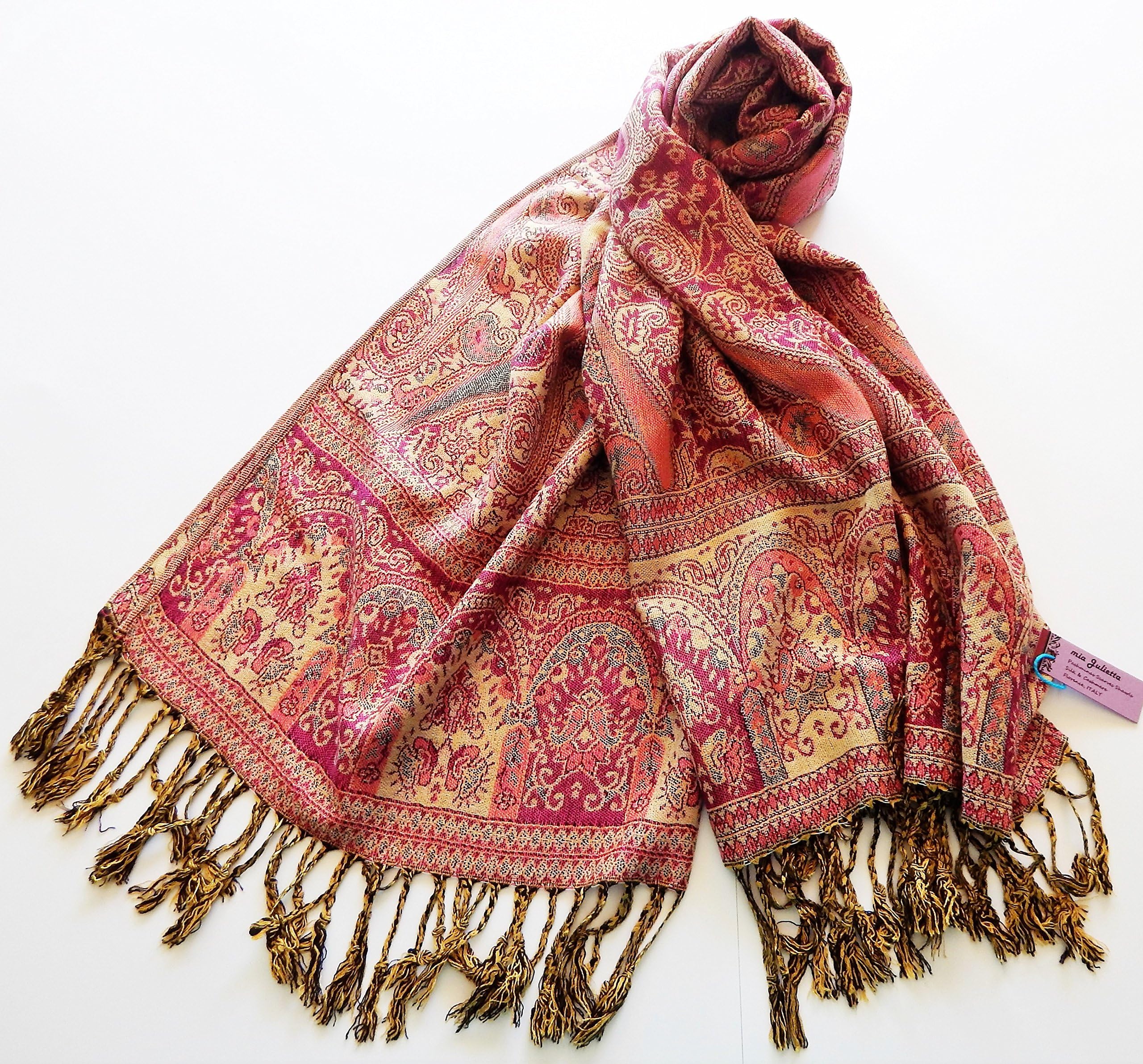 ITALIAN LUXURY PASHMINA SCARF WRAP
