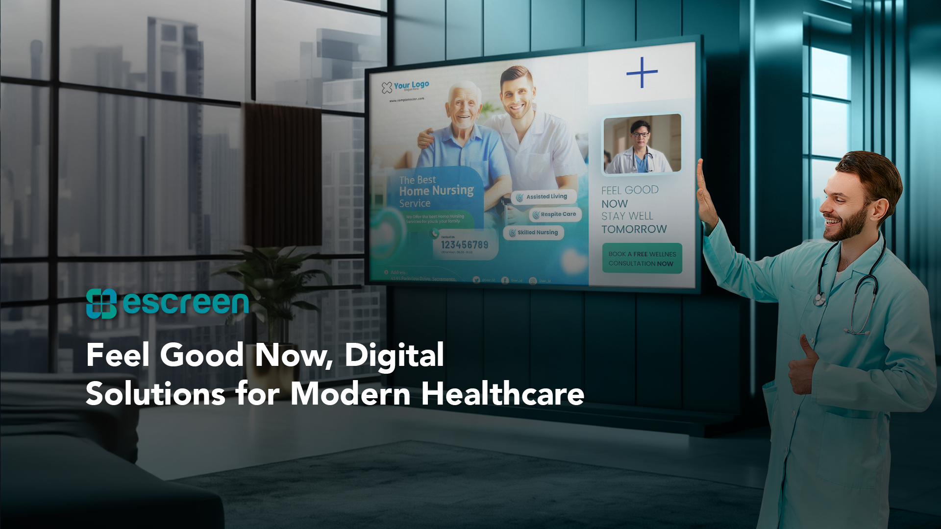Escreen Example Page Escreen | Digital Signage - App on Amazon Appstore