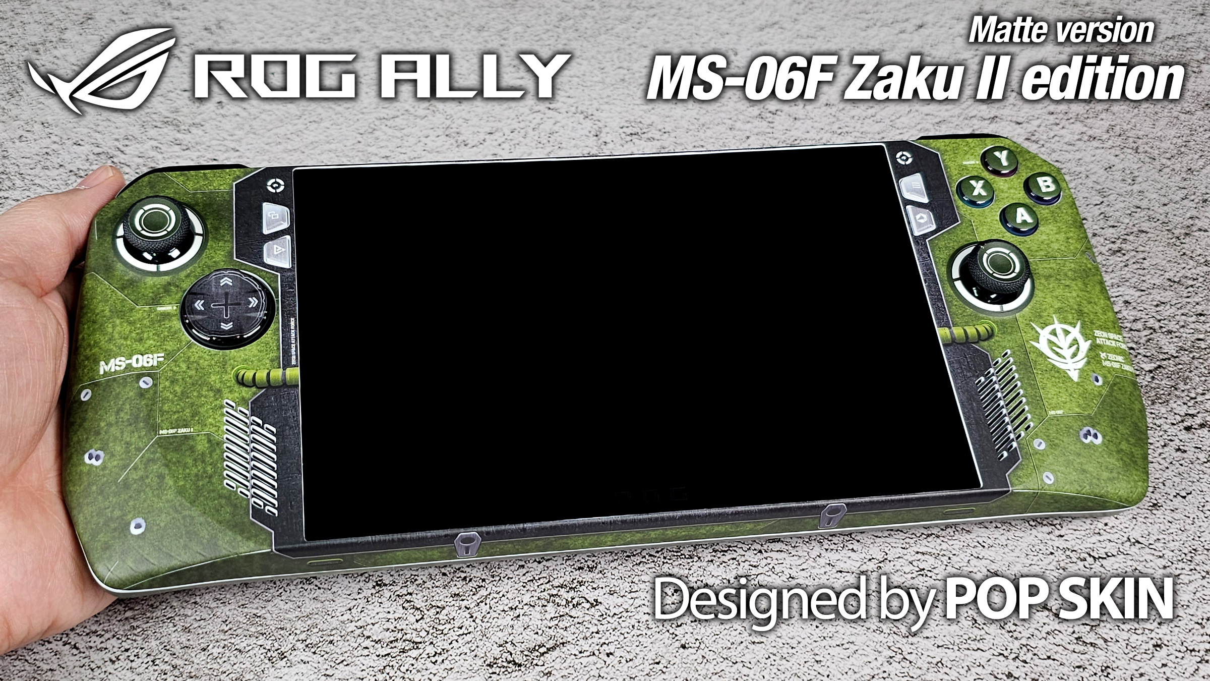Amazon.com: ROG Ally 1st Generation Matte Skin, MS-06F Green