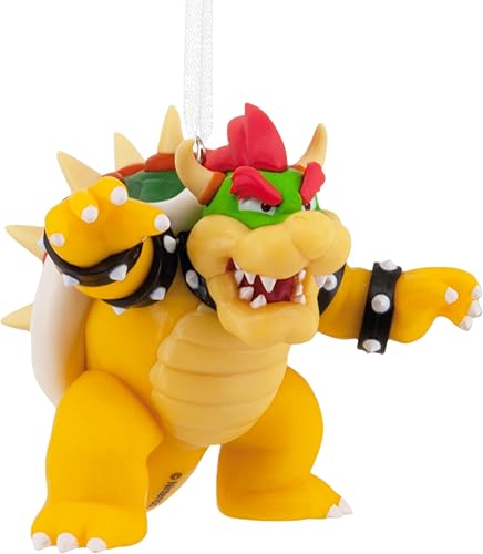 Miniatura 1 de Hallmark Nintendo Super Mario Bowser Adorno de Navidad, regalos para jugadores
