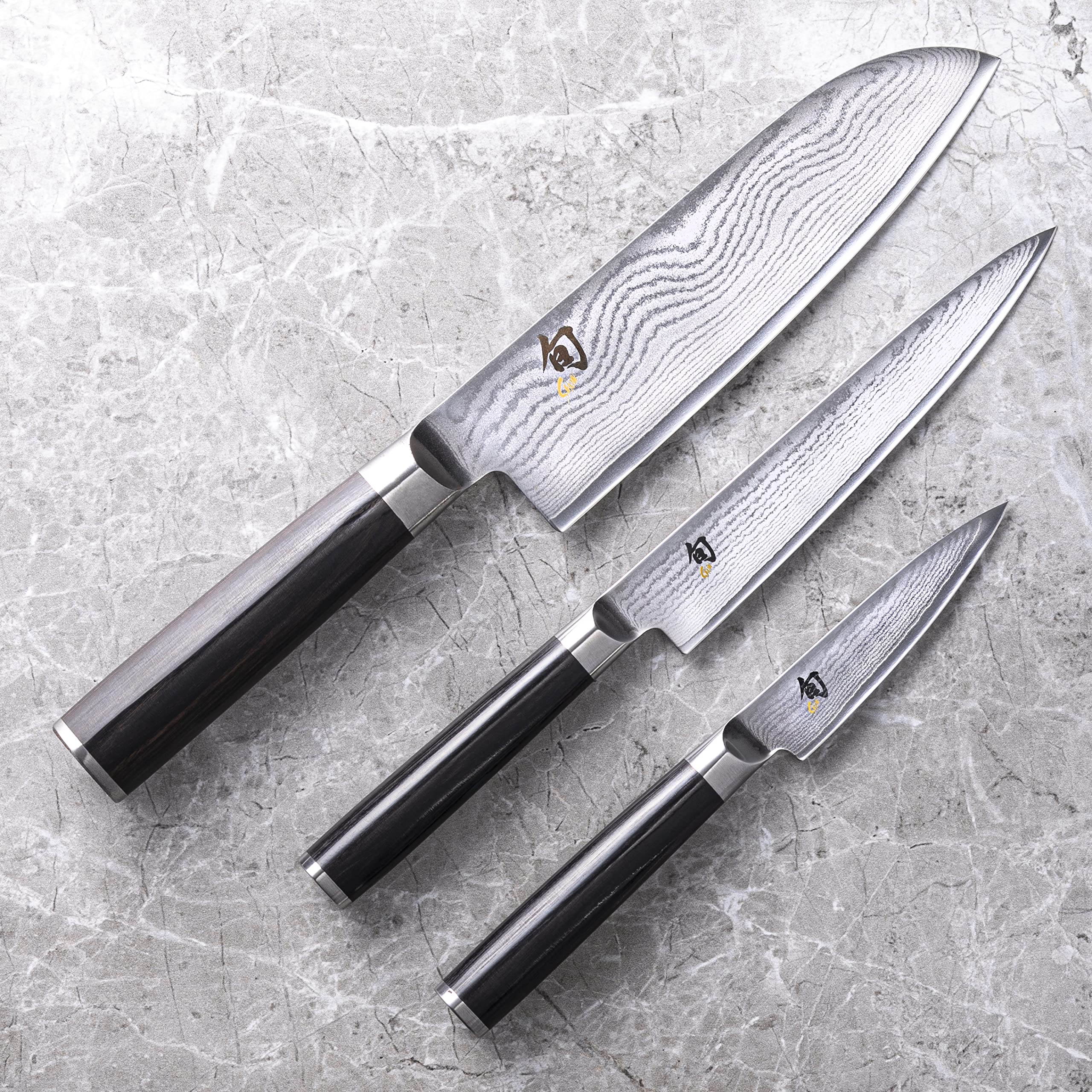 Amazon｜貝印 旬 Shun Classic 3本セット 三徳包丁 ペティナイフ