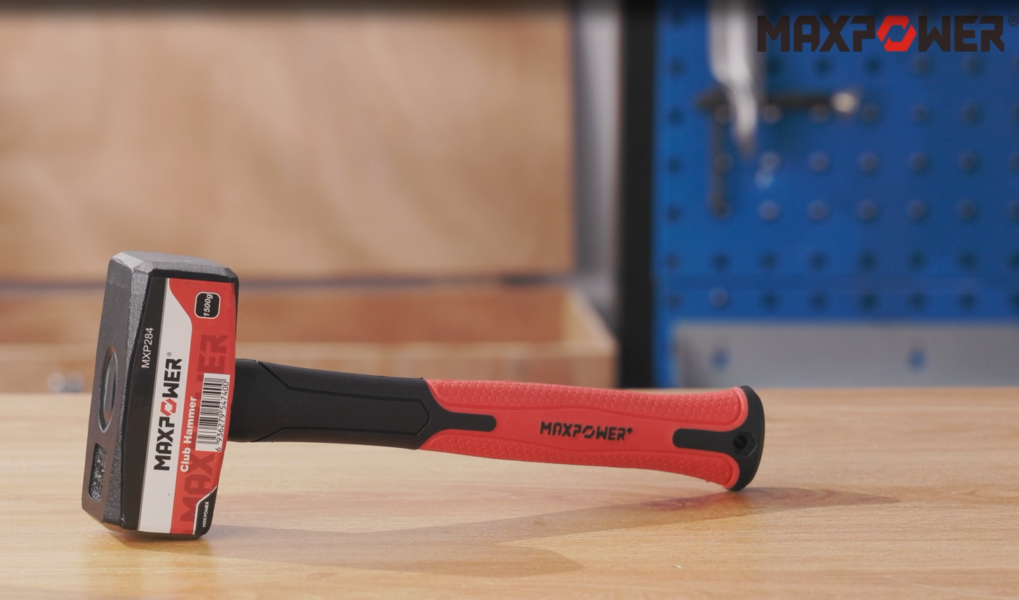 MAXPOWER 3lb Club Hammer, Small Sledge Hammer with 9 inch