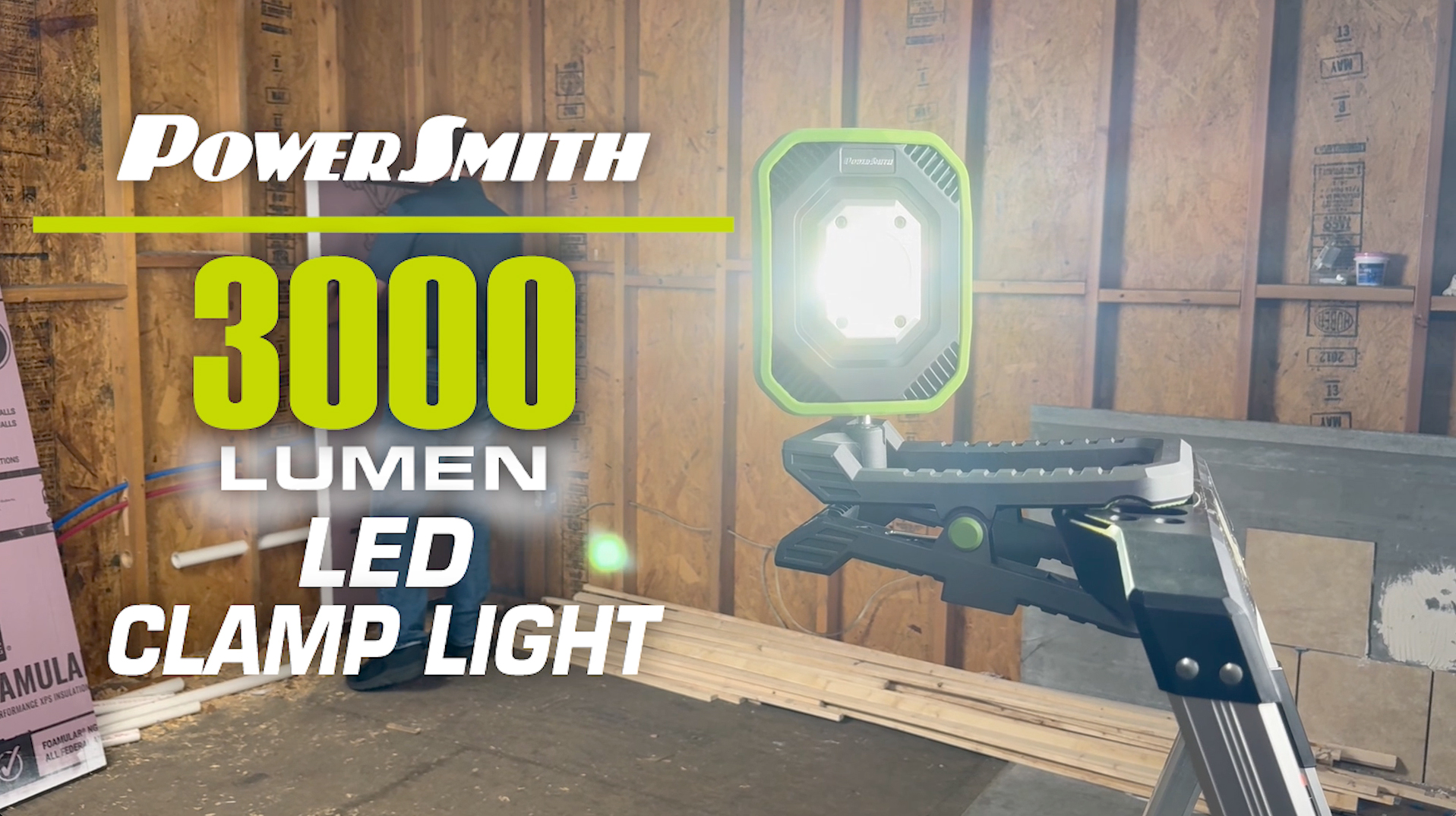 Amazon.com: PowerSmith LED Clamp Work Light 3000 Lumen Clip On