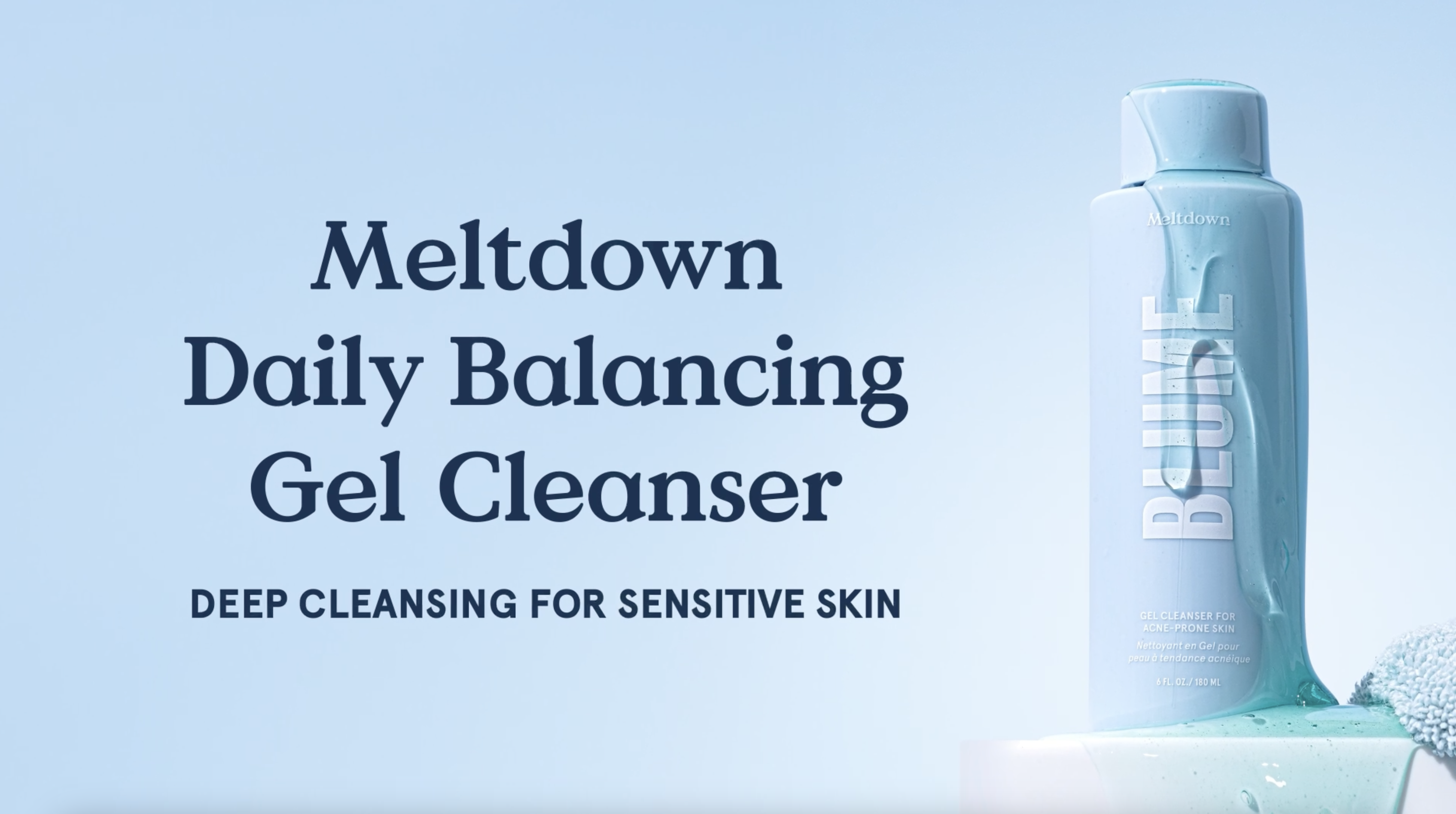 Amazon.com: Blume Meltdown Salicylic Acid Cleanser - Balancing Gel