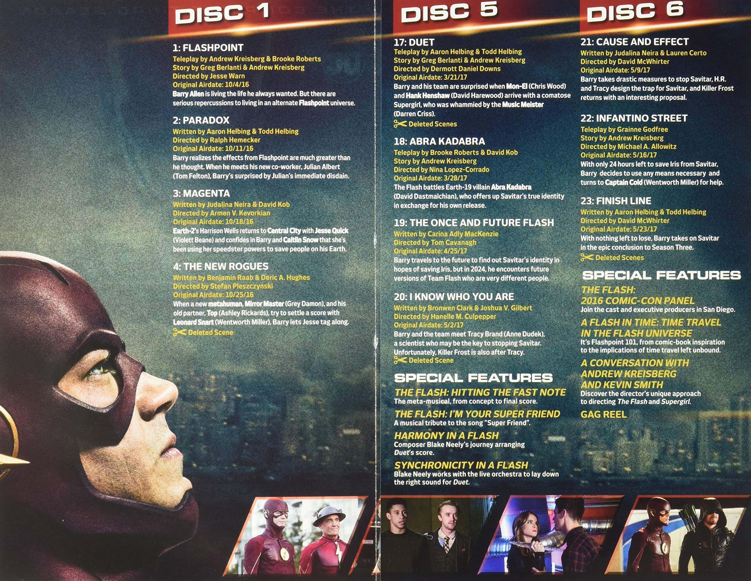 The Flash The Complete Third Season Dvd Region Ntsc Desertcart