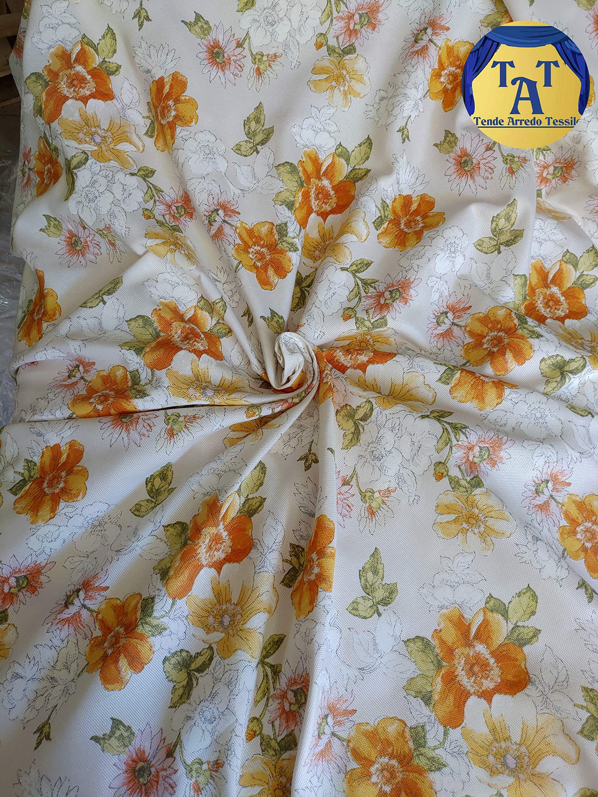 Generico Stoffa e Tessuti in Cotone Pesante Panama per Cucito Metro 280 cm x 280 cm più di 6 Disegni per Divani Mantovane Cadute Laterali Tavola Cuscini Sedie Copritutto (3)