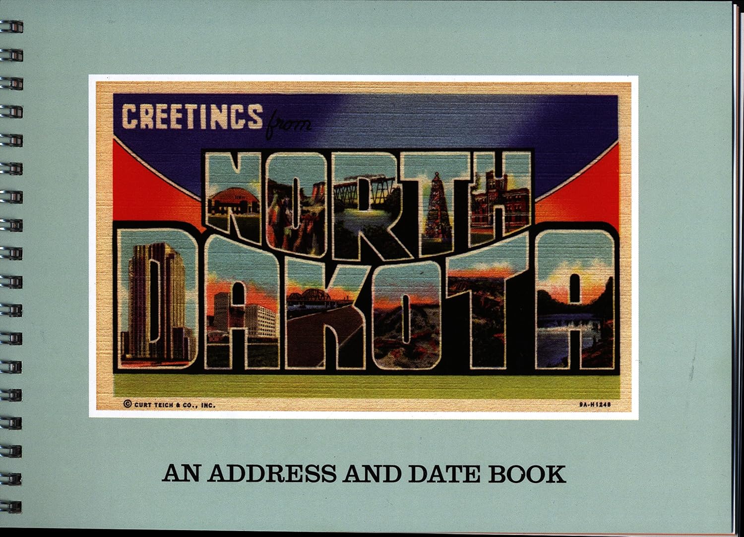Greetings from North Dakota; Address and Date Book