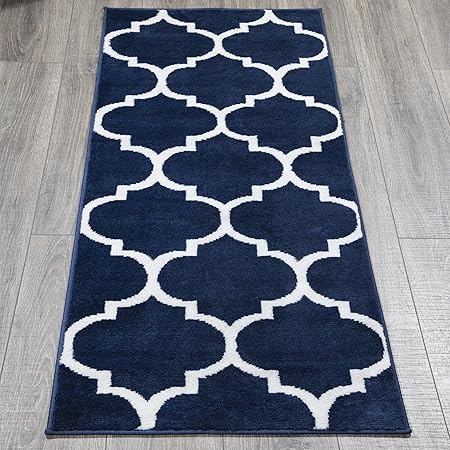 Navy and white runner Clearance