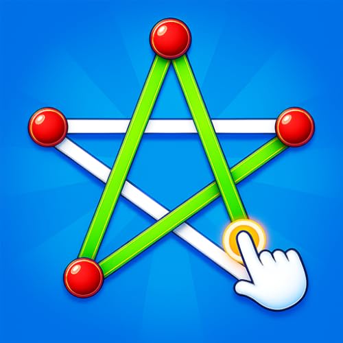 One Line Draw Puzzle: Connect Dots in Single Touch – Fun Drawing Challenge Game 2025