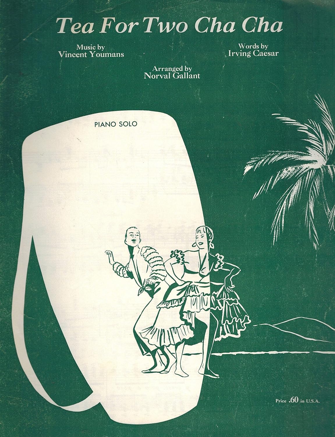 Tea for Two Cha Cha (Piano Solo) Books