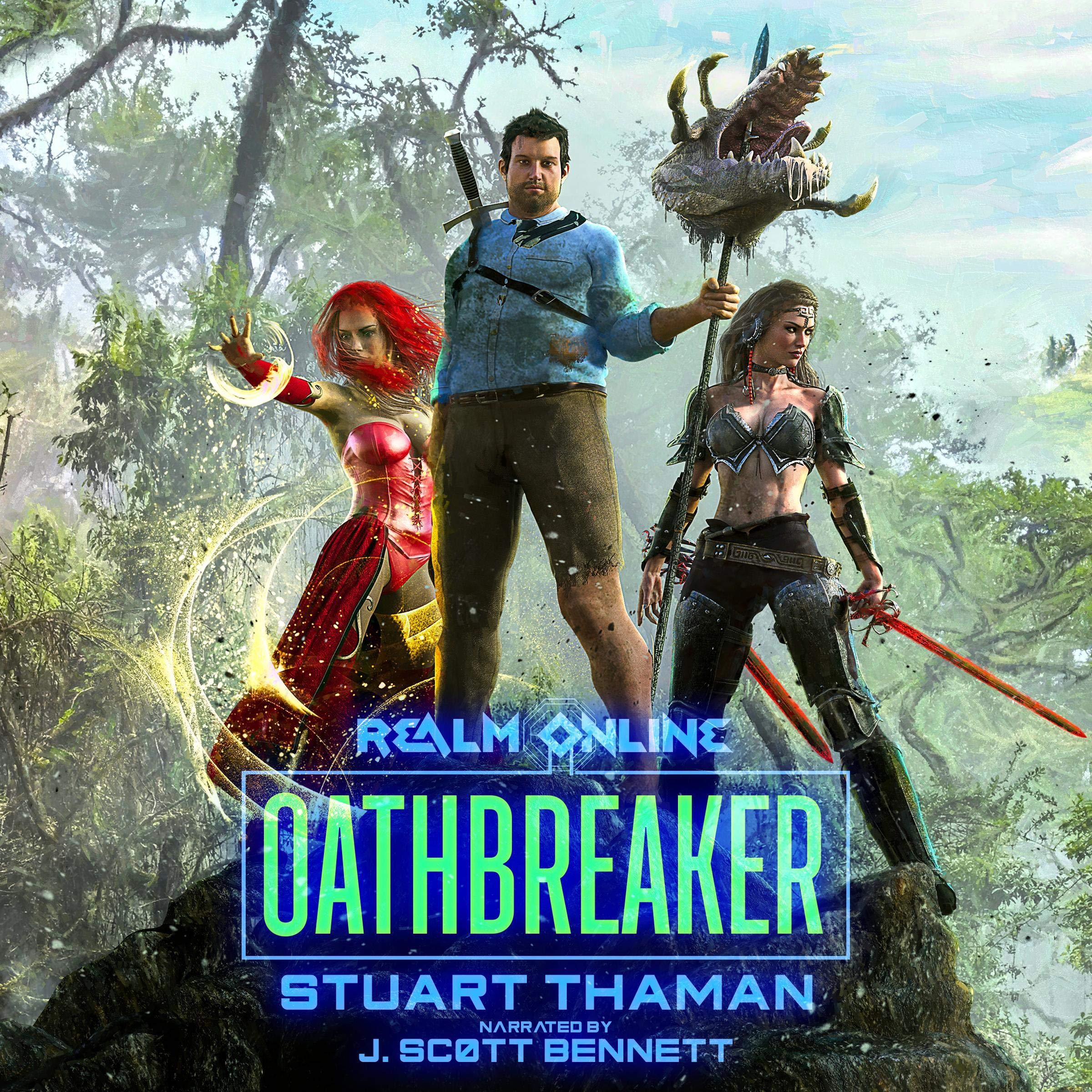 Cover art for Oathbreaker: An Epic Fantasy LitRPG