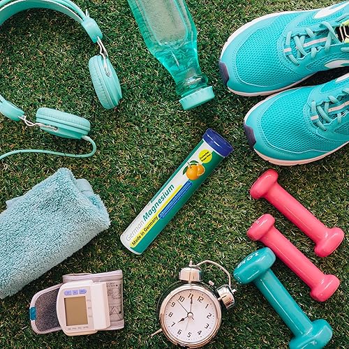 Miniatura 6 de T&D Magnesio alemán 200 mg - 40 tabletas efervescentes de bebida vegana - Sabor naranja - Hecho en Alemania