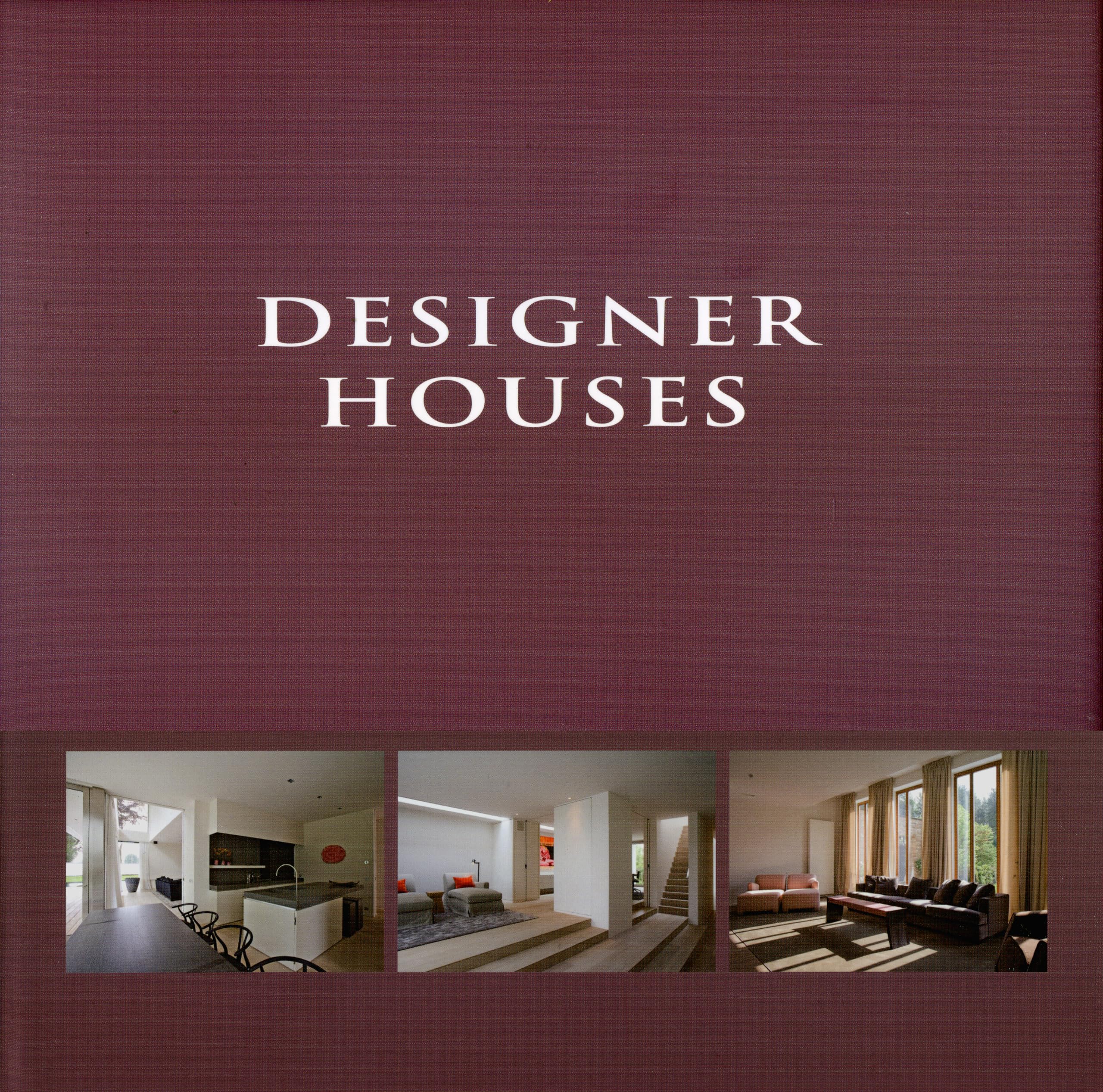 Maisons de designer : beau livre architecture contemporaine , décoration et plans de villa moderne