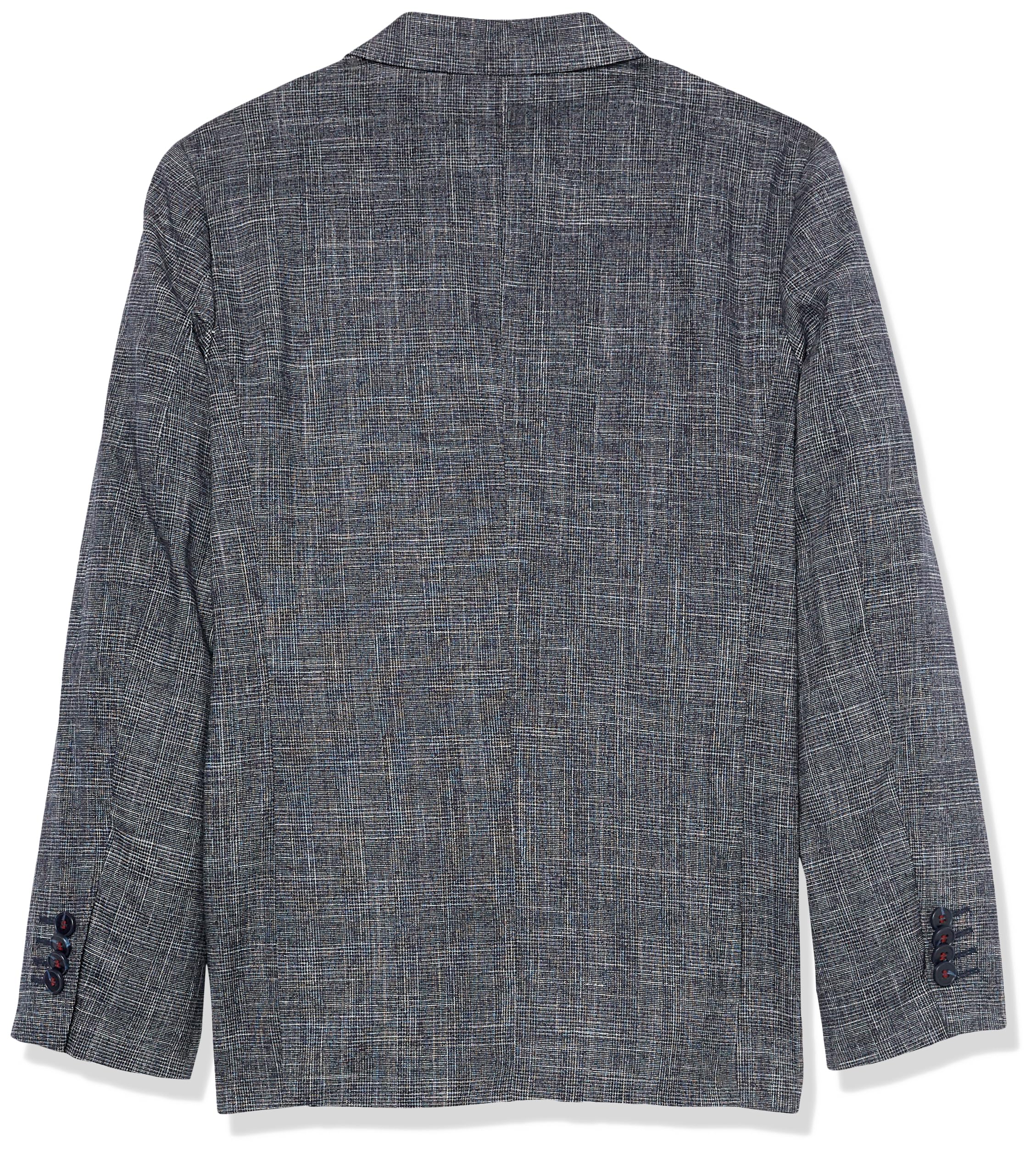 Isaac Mizrahi Slim Fit Boy's Tweed Splash Suit Set di Pantaloni Eleganti da Lavoro Bambini e Ragazzi