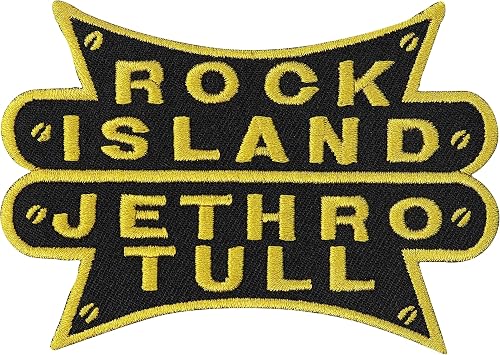 Rock Island Jethro Tull Musik Album Patch Embroidery Badge Badge