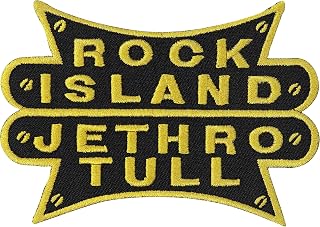 Rock Island Jethro Tull Musik Album Patch Embroidery Badge Badge