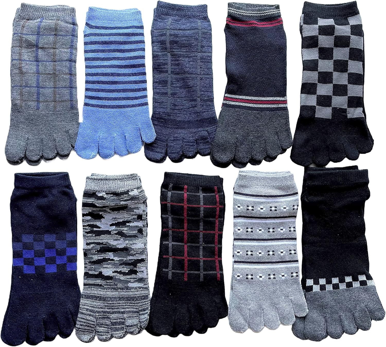 5本指ソックス メンズ 靴下 5本指 スポーツ ビジネス 五本指ソックス 綿 蒸れない おしゃれ 25 27cm 10足セット 柄はお任せ A10 あなたにおすすめの商品 5本指ソックス メンズ 靴下 5本指 スポーツ ビジネス 五本指ソックス 綿 蒸れない おしゃれ 25 27cm 10足セット 柄はお任せ A10 あなたにおすすめの商品