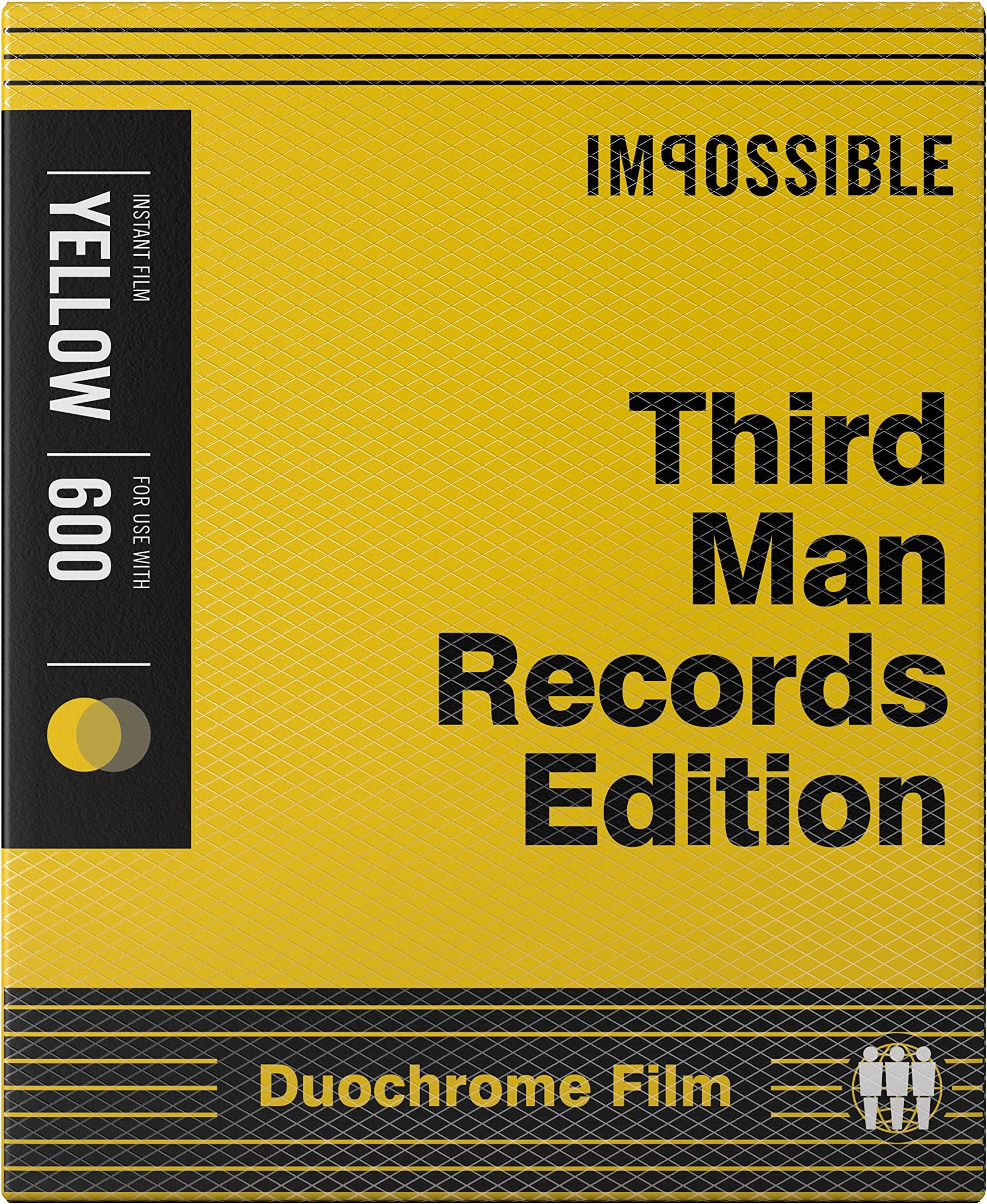 PRD-4158 Black/Yellow Duochrome Film (Third Man Records Edition) for Polaroid 600-Type Cameras