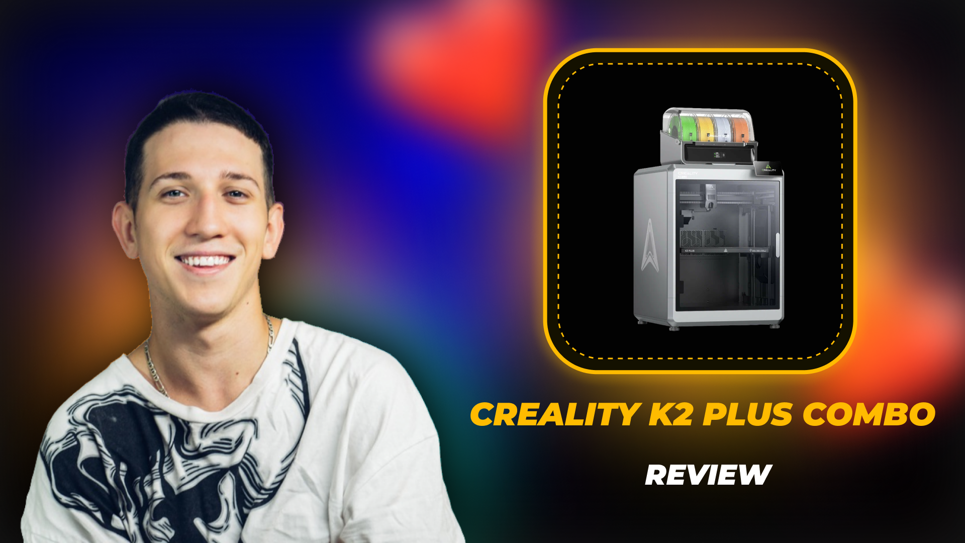Watch Creality K2 Plus Combo honest review on Amazon Live