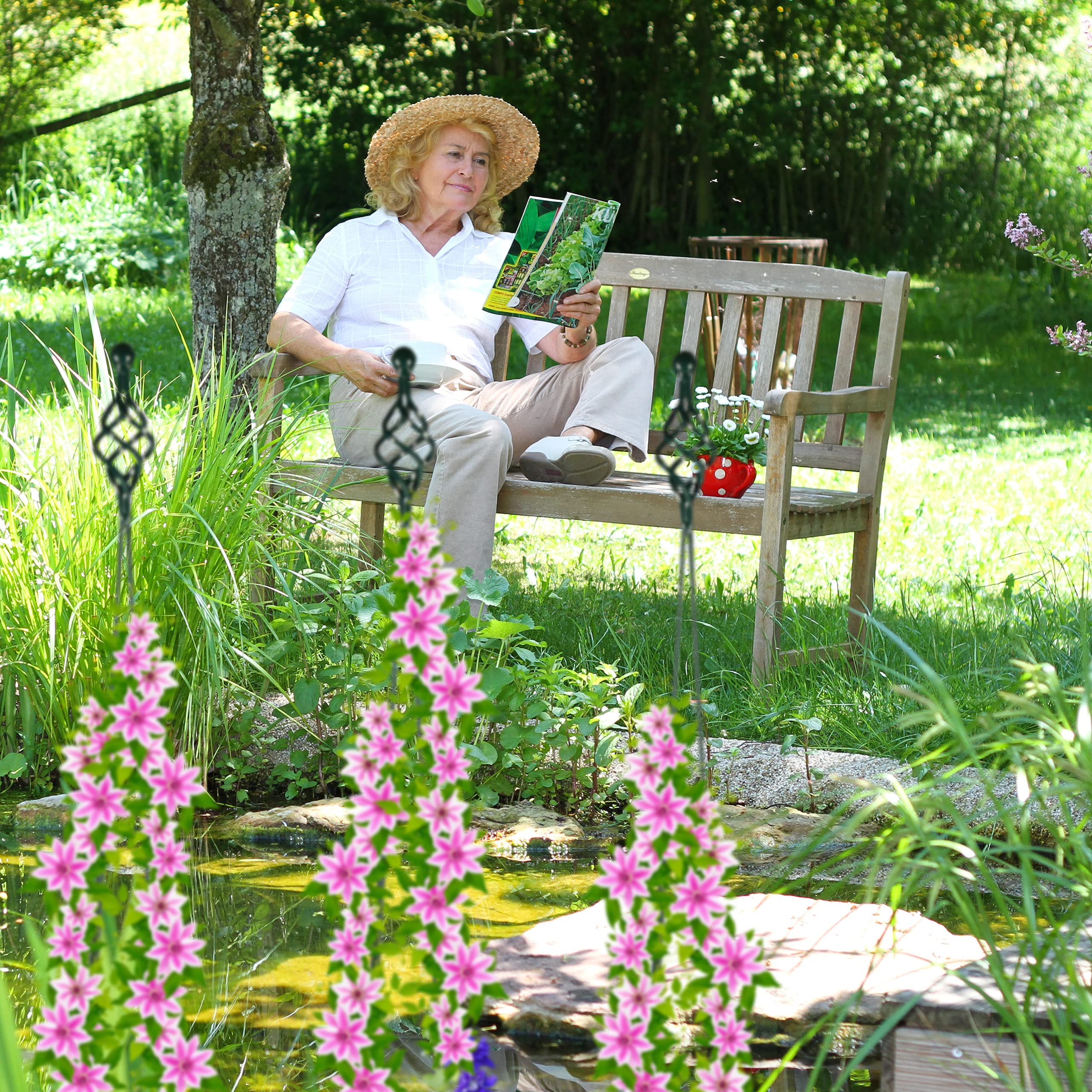 Relaxdays metaal hoekig klimhulp klimplanten tuin weerbestendig kopen? | Korting tot 63