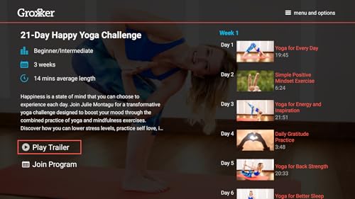 Grokker Yoga, Fitness, Mind