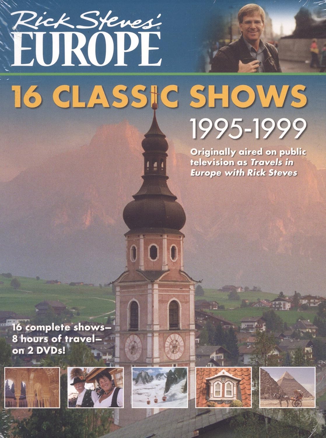 Rick Steves Europe DVD 16 Classic Shows (19951999