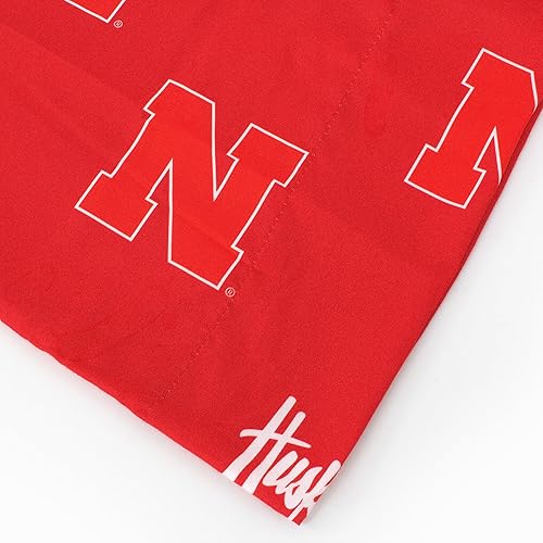 Miniatura 8 de College Covers Everything Comfy Nebraska Cornhuskers - Funda de almohada, 20 x 60 pulgadas, incluye 1 funda de almohada