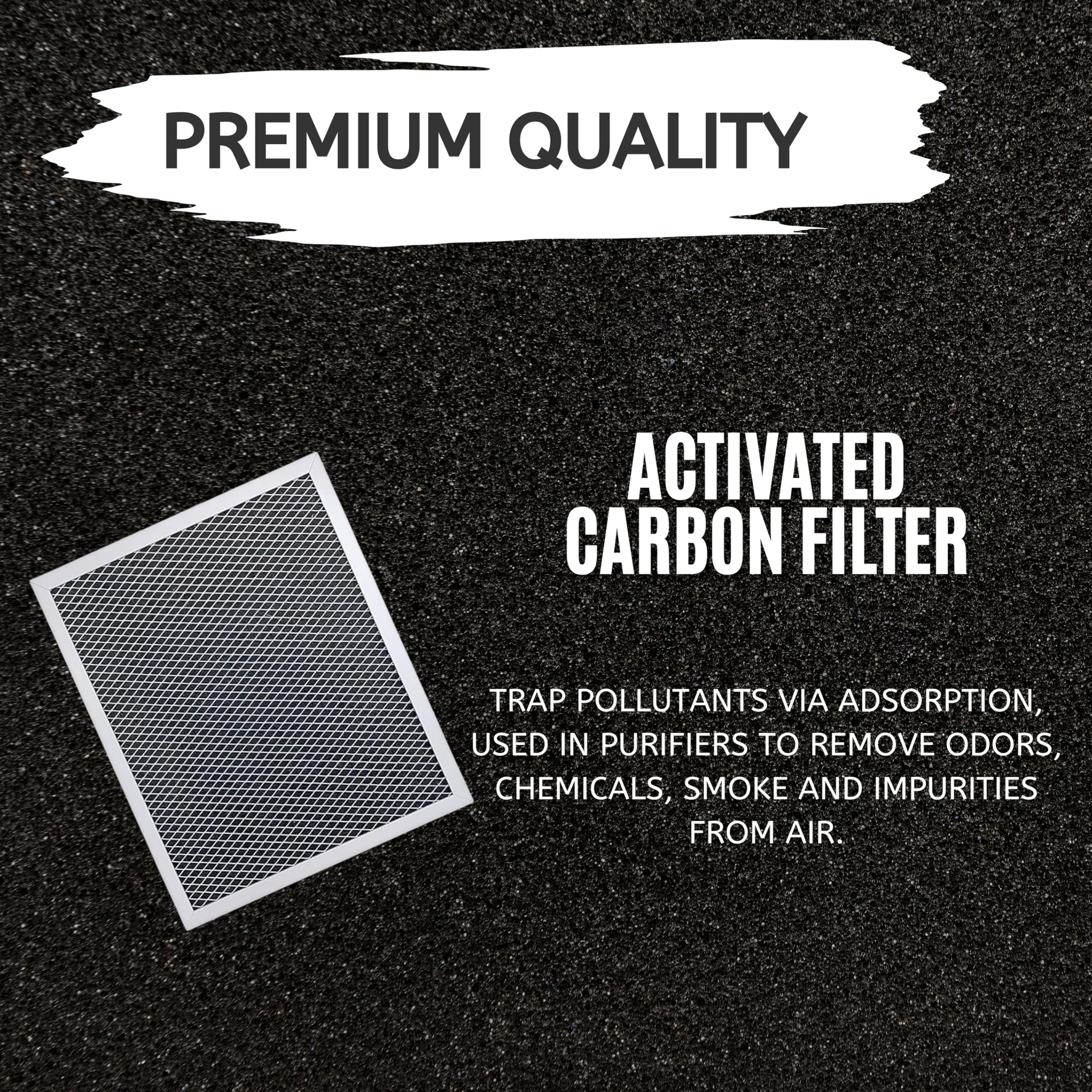 Nispira Filtro de grasa de repuesto para campana extractora con carbón compatible con Broan 97007696, S97007696, 6105C, 1172266, 41F. Un juego de 12 filtros