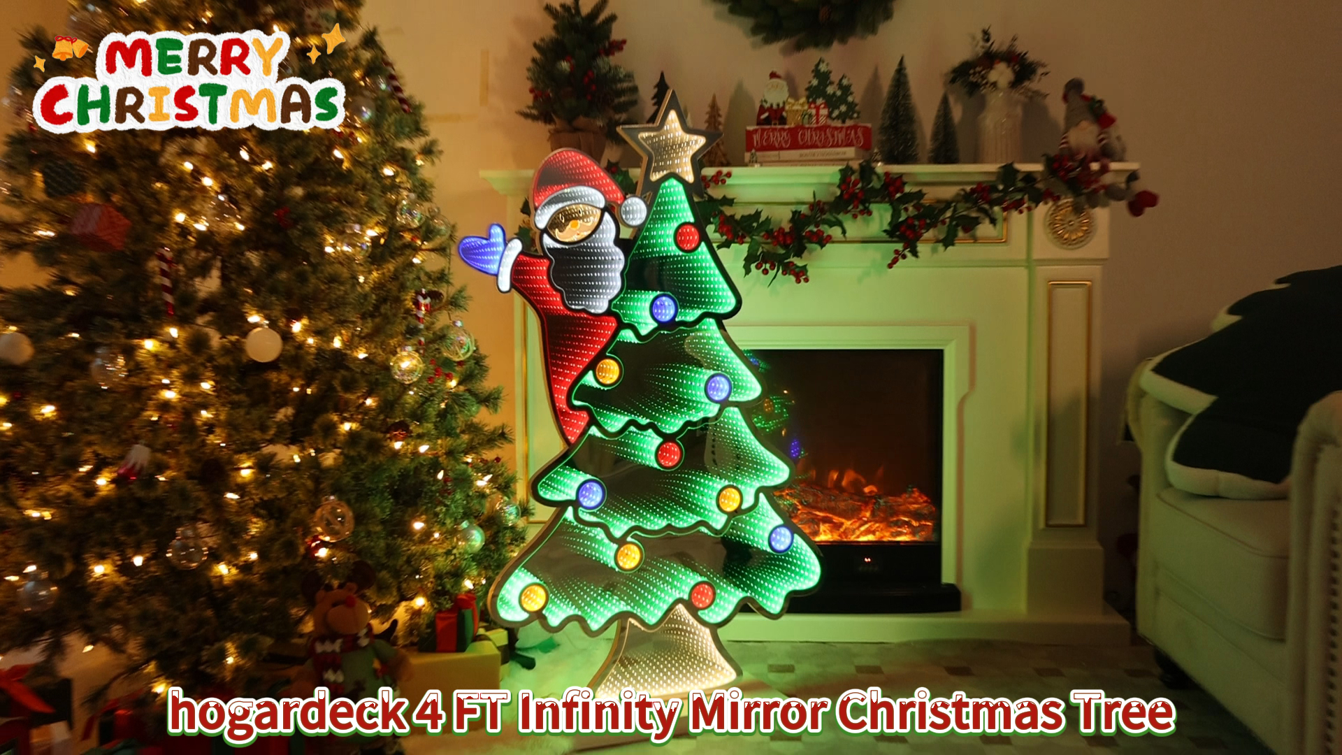 Amazon.com: hogardeck Christmas Decorations Indoor, 4 FT Christmas