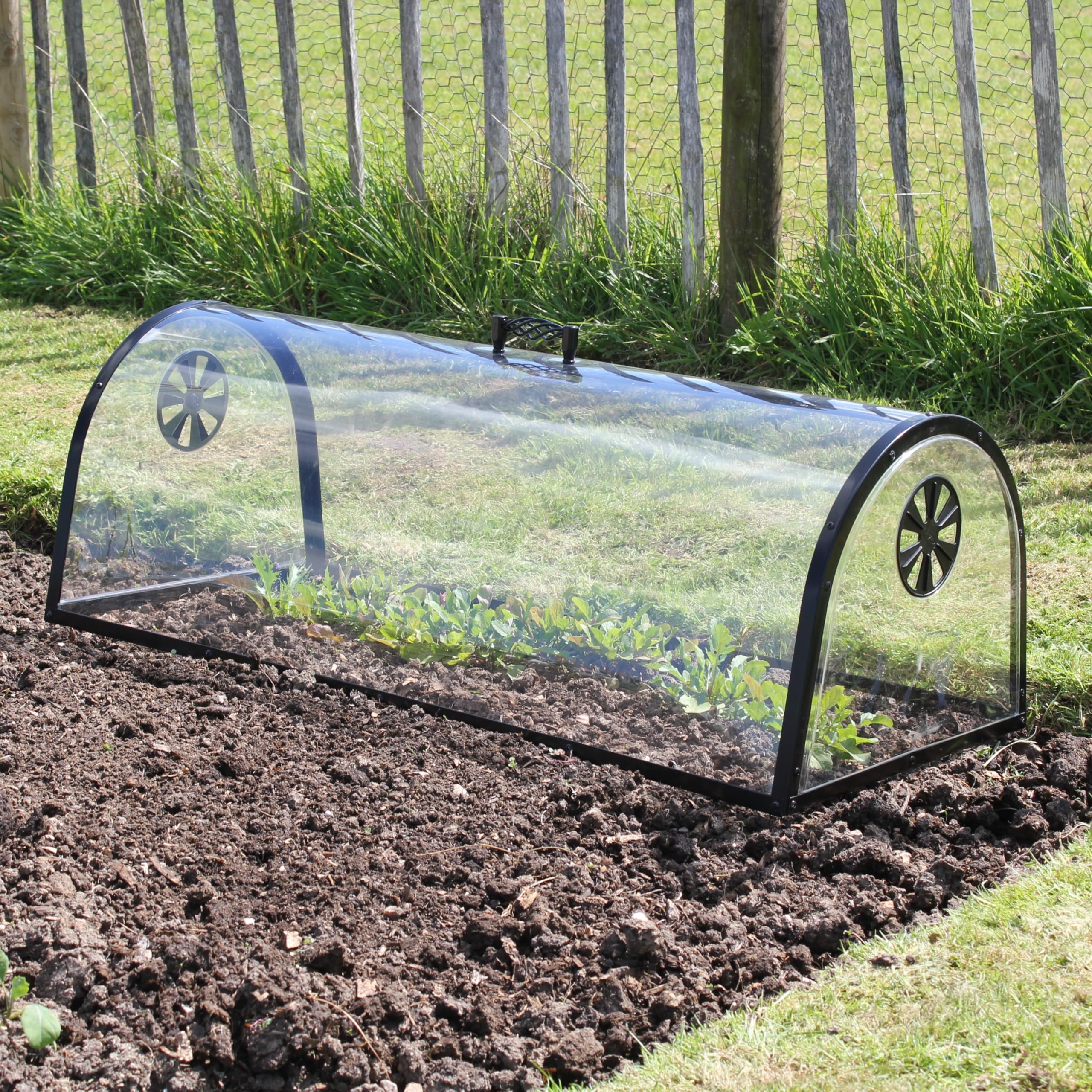 Haxnicks Kitchen Garden Cloche Stylish Grow Tunnel Plant Protection Growing