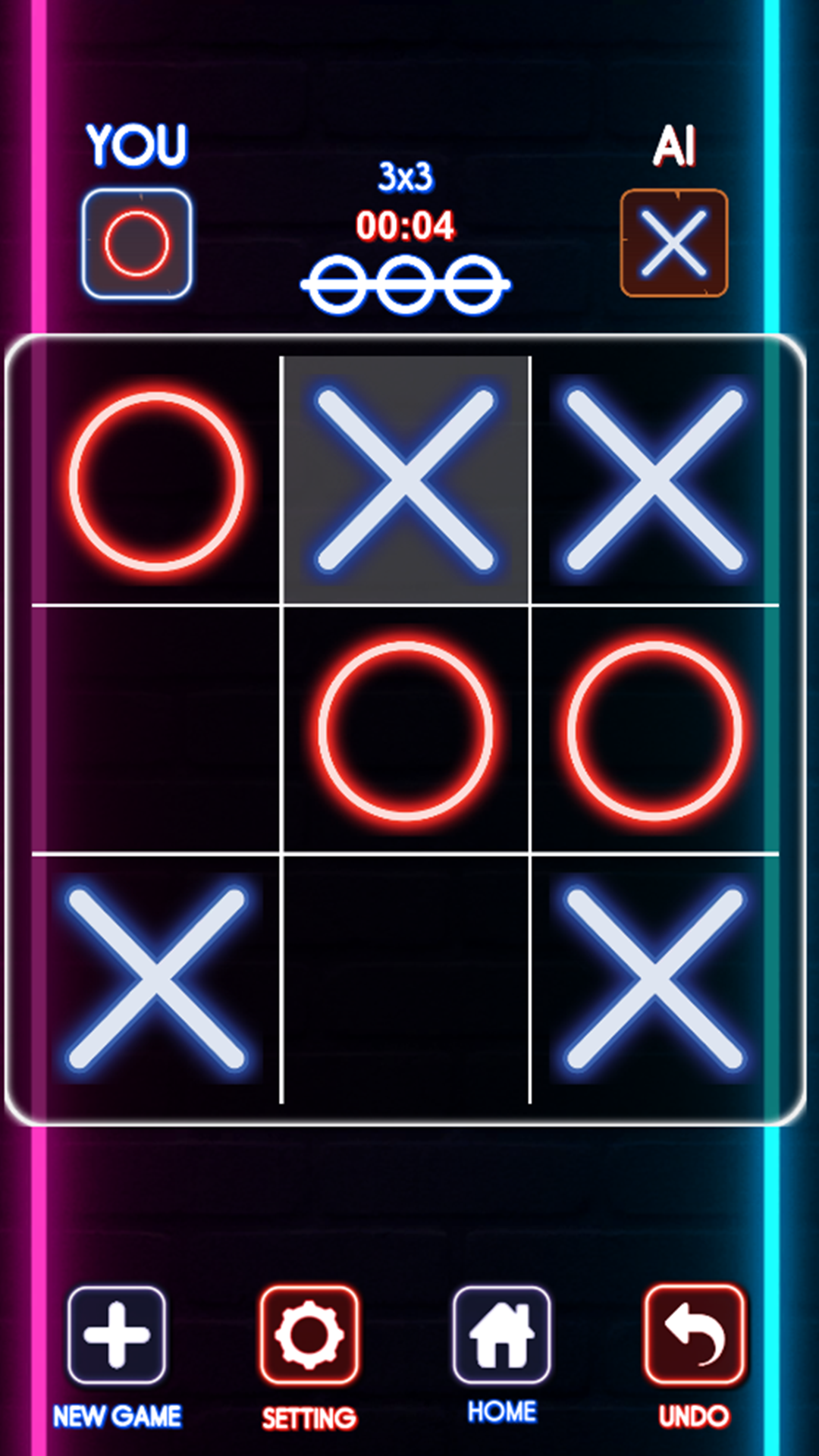 Tic Tac Glow - 2 Player Game - App on Amazon Appstore