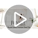ROYALE LINENS 4 Piece Queen Sheets Set - Soft Brushed 1800 Microfiber Bedding - 1 Fitted and 1 Flat Sheet, 2 Pillow Cases - Wrinkle Free & Fade Resistant - Hotel Luxury Bed Sheets (Lake Blue, Queen) - Image 8