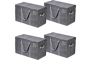 VENO Christmas Storage Trio: Durable Zippered Bags for Effortless Holiday Décor Safekeeping