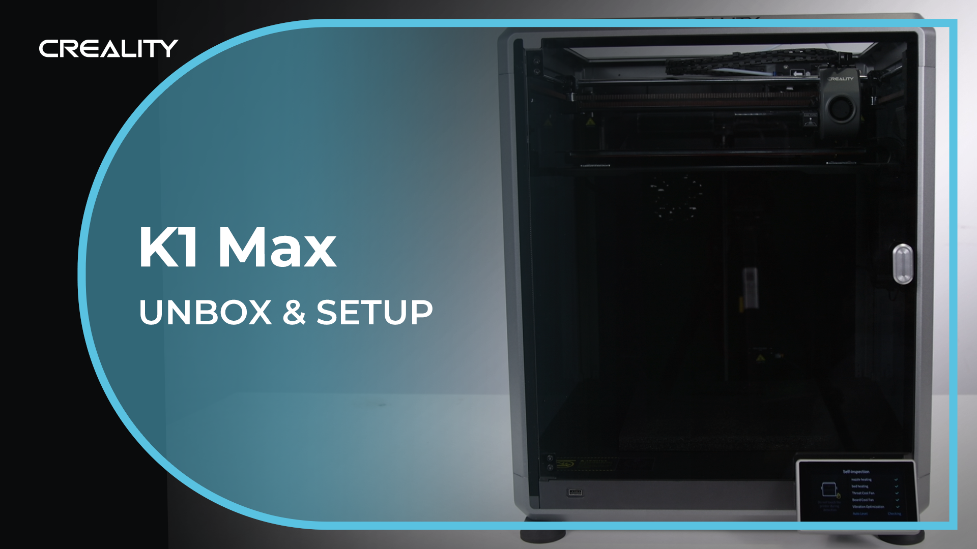 Watch Creality K1 Max 3D Printer Unbox and Setup on Amazon Live