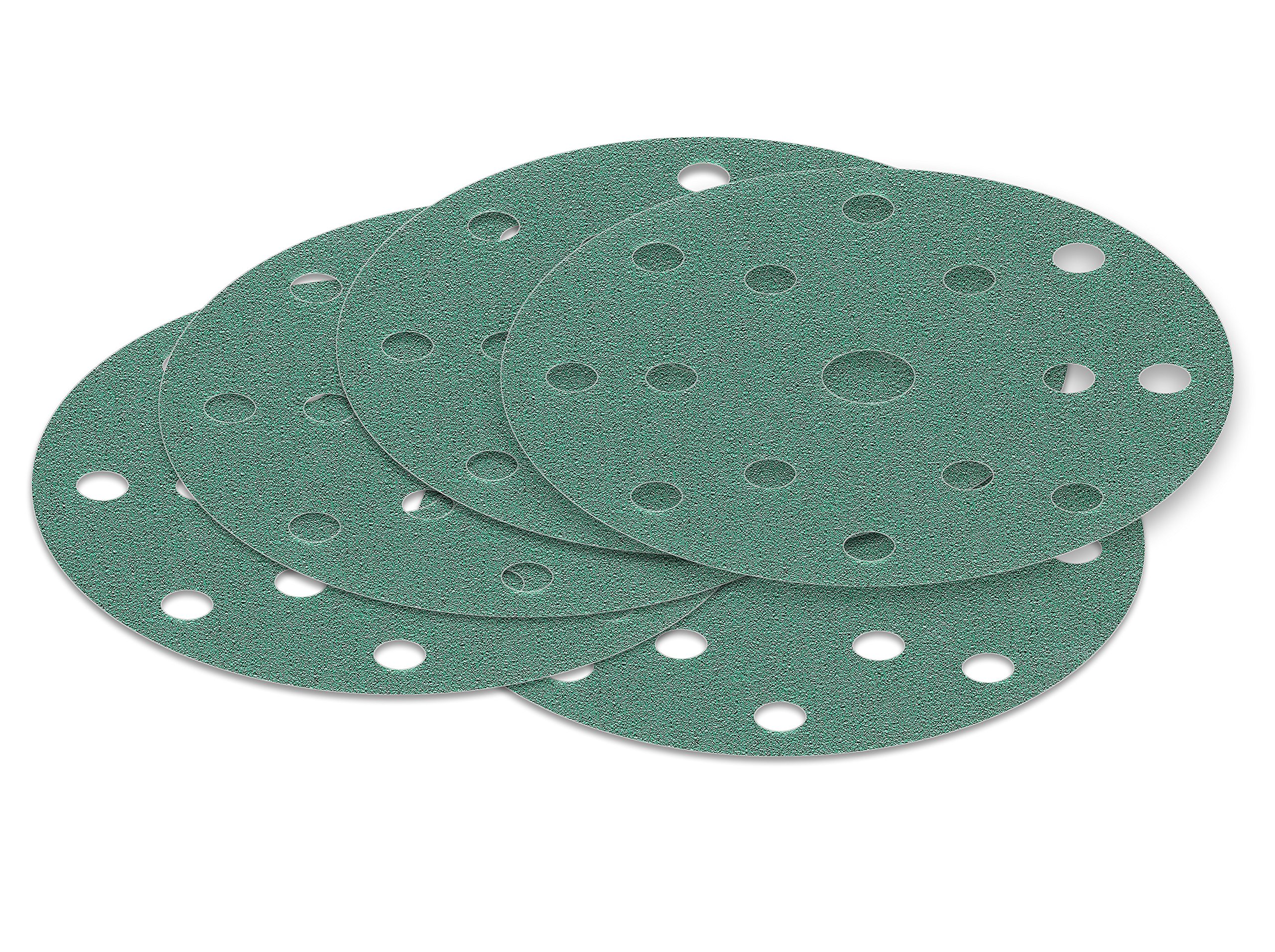 100x Exzenterschleif-Scheiben 150 Mm, 15 Loch, P120, Klett – Von Lackpoint, Für Autolack