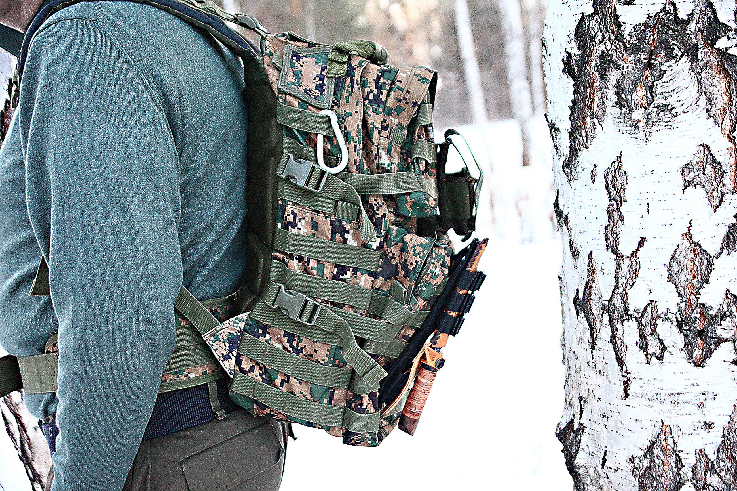 MOLLE Knife Sheath Adapter Holder/Attaching Knife to M.O.L.L.E. bing