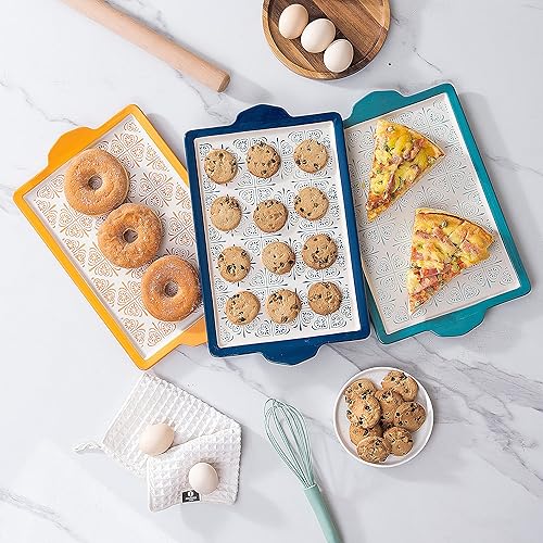 Miniatura 6 de Wisenvoy Hojas de galletas Sartén para galletas Hojas de galletas para hornear