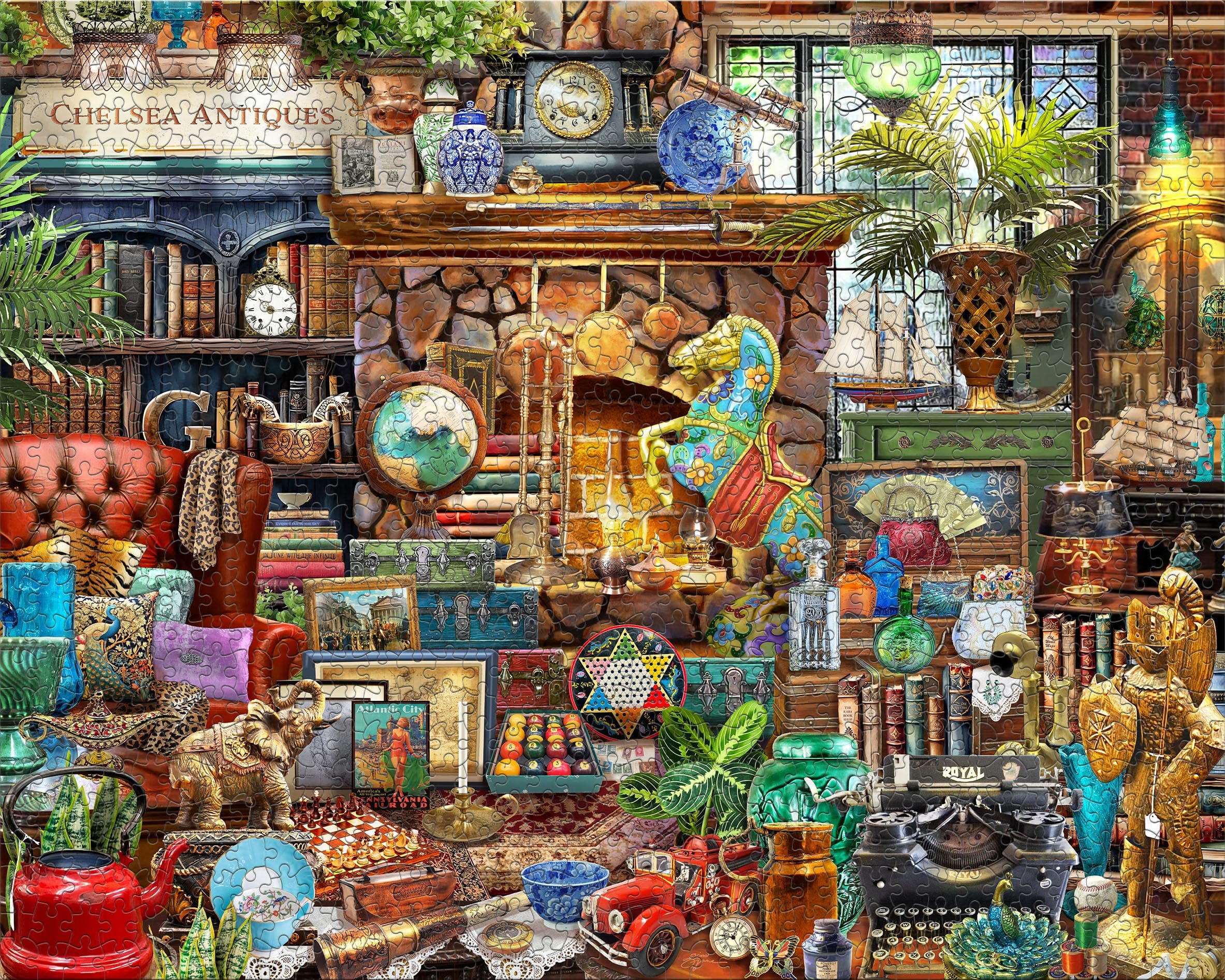 Amazon.com: Ceaco - EZ2Hold - Collector's Retreat - 1000 Piece
