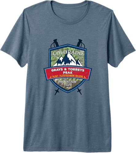 GRAYS y torreys Pico 14ers de Colorado, color azul, hombre L, Verde oliva Gris Oscuro,Verde Oliva