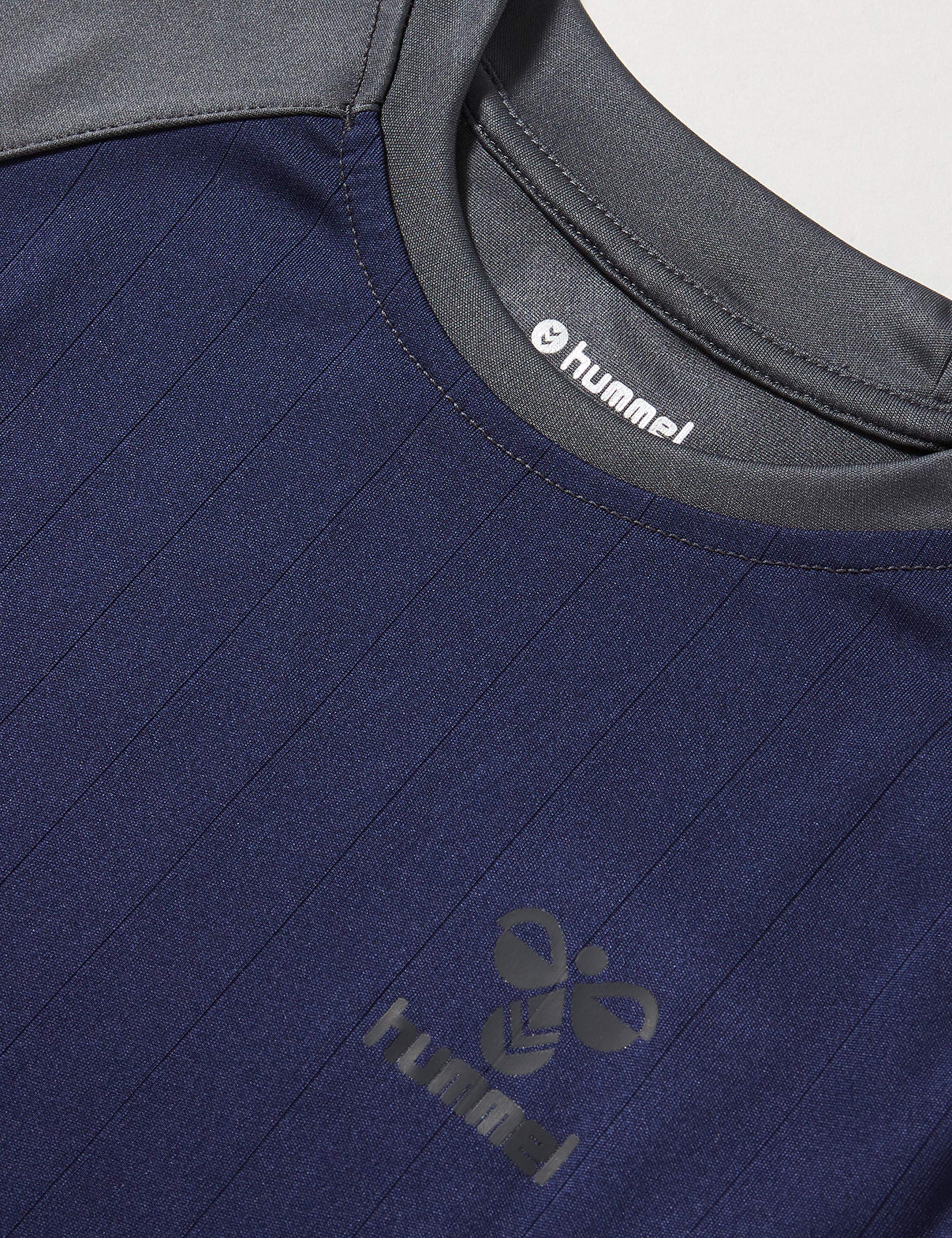 hummel hmlACTION Jersey S/S Kids Jers_s 128 - Camiseta de Manga Corta para niño, Multicolor