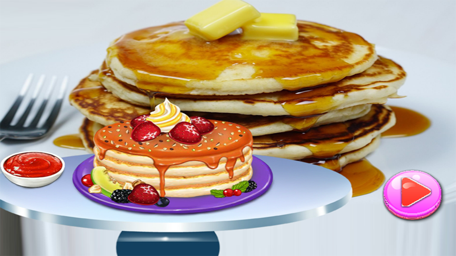 Pancake cooking games App on Amazon Appstore