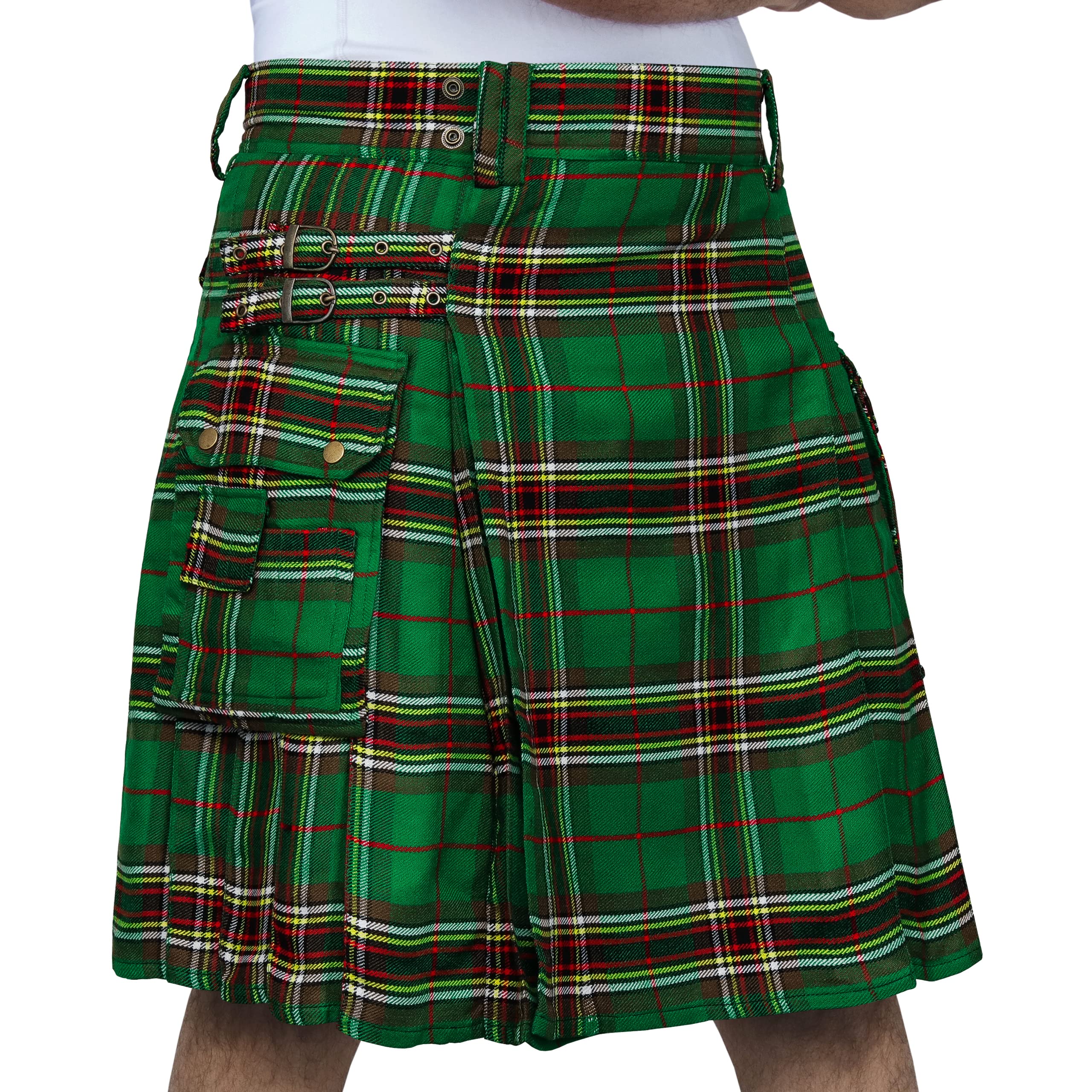 DSS KILTS- Men's Heavy Tartan Utility Kilt-Kilt for Men