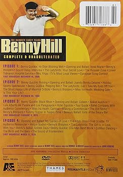 Amazon.com: Benny Hill: Complete & Unadulterated - Set 1 - 1