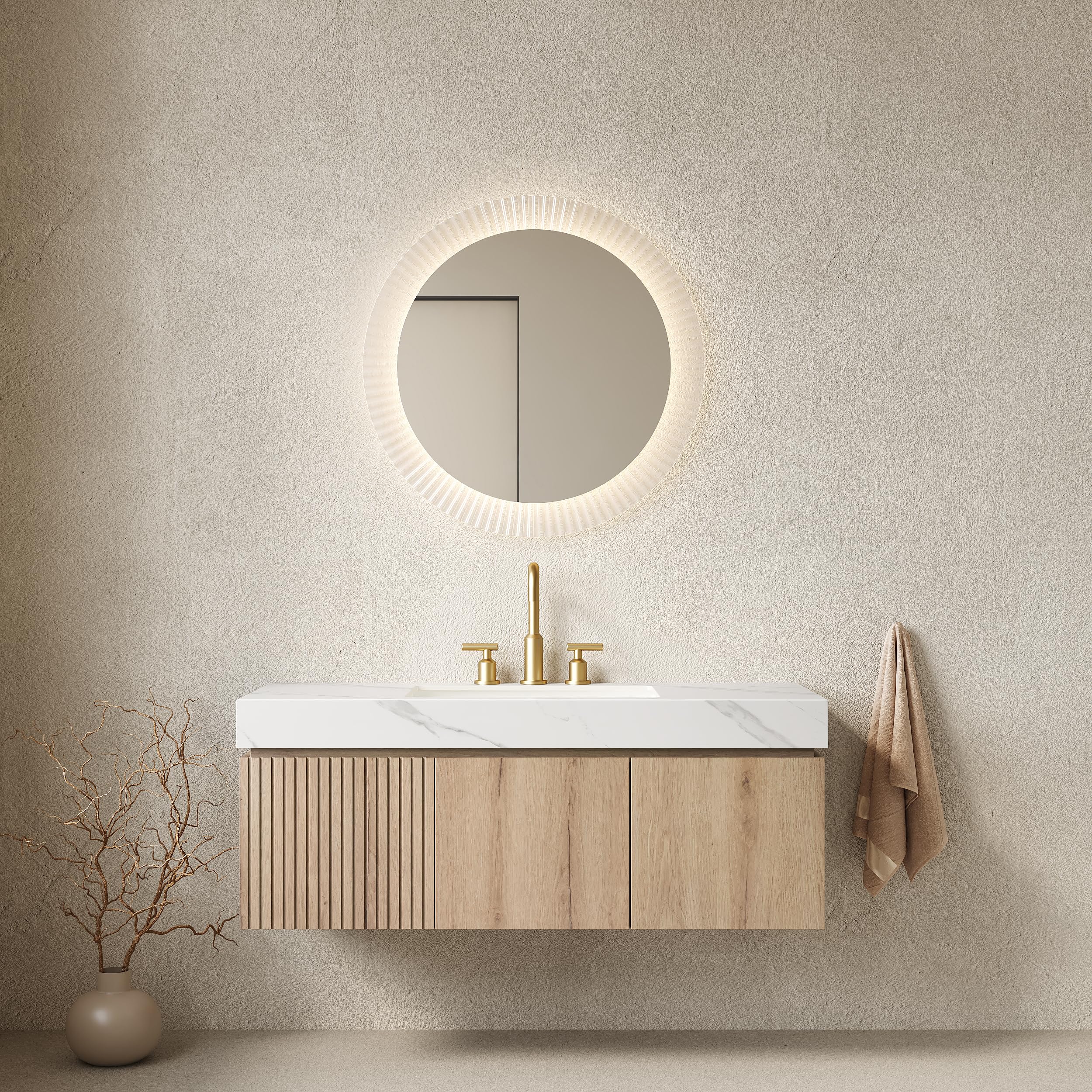 Photo 1 of KEIKI 48-Inch Bathroom Vanity with Sink