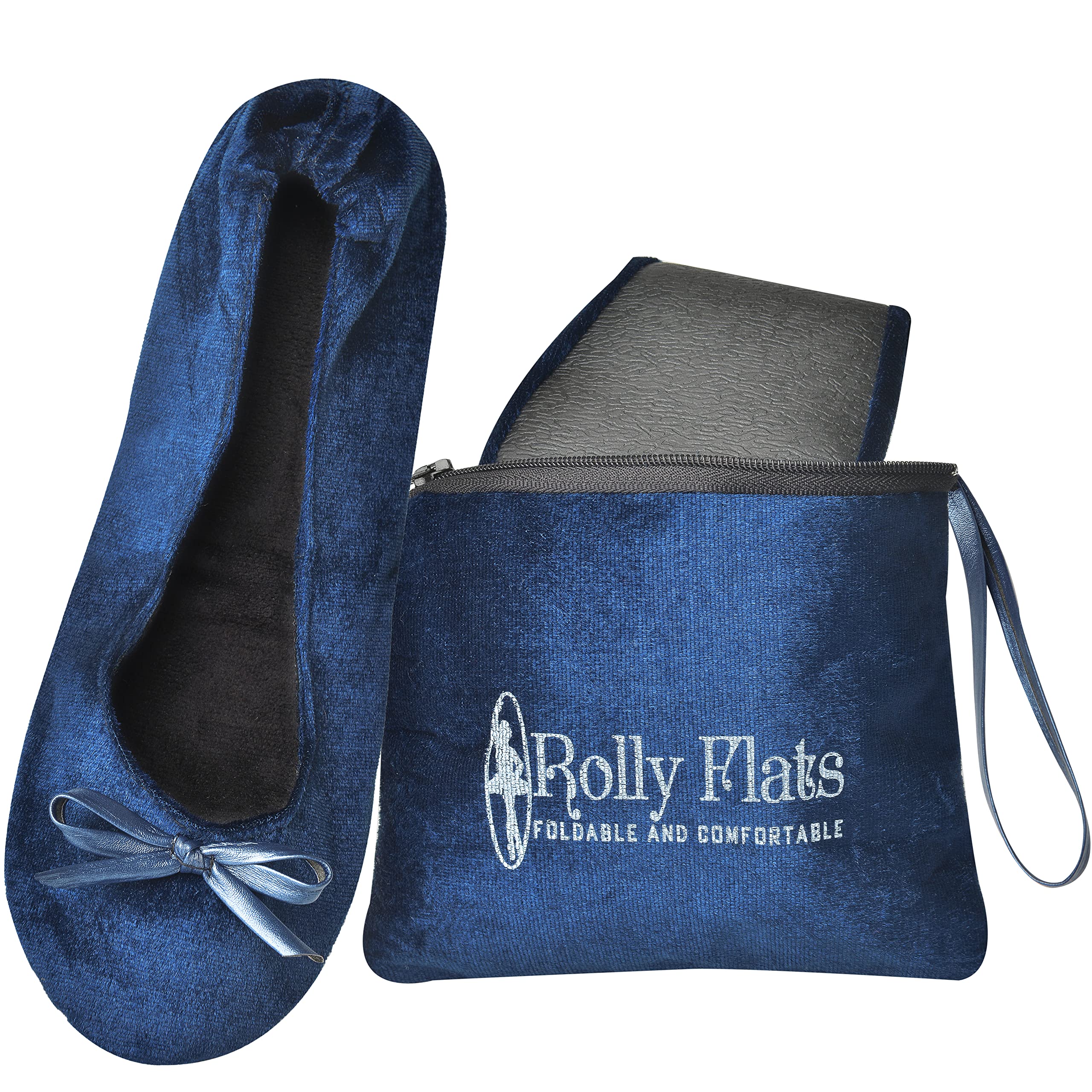 Rolly Flatswomens Portable Foldable Ballet Flats Shoes Roll Up