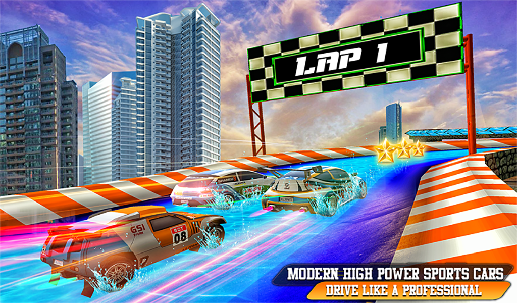 Watersliding Stunt Car Racing Simulator - App on Amazon Appstore